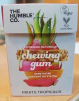 Chewing gum goût tropical