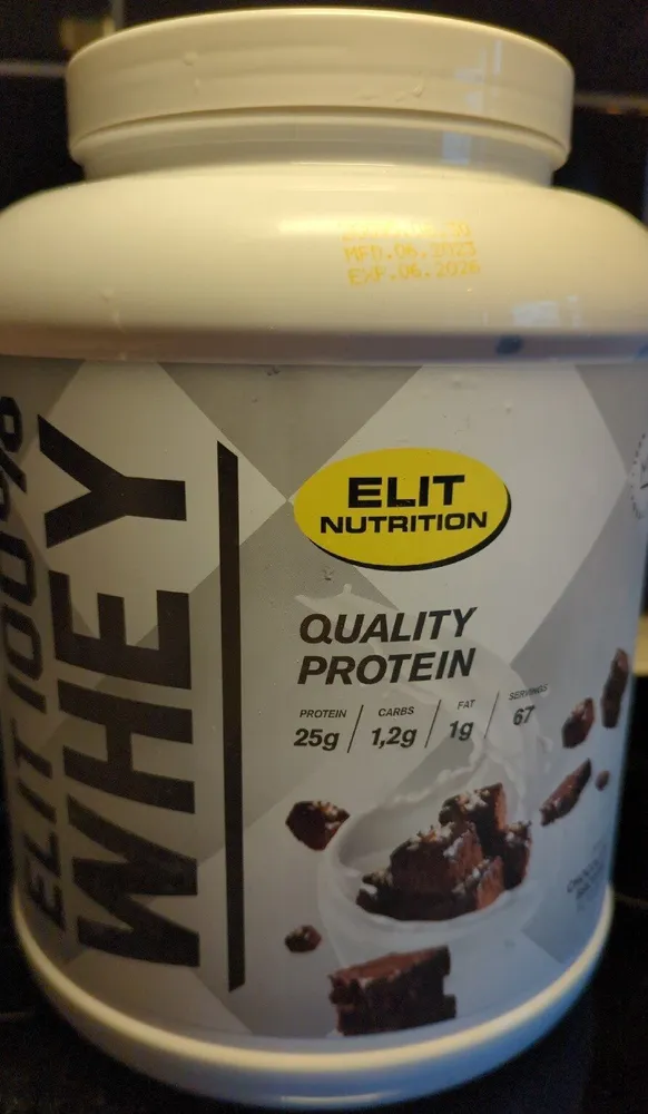 Elit 100% Whey Chocolate Brownie