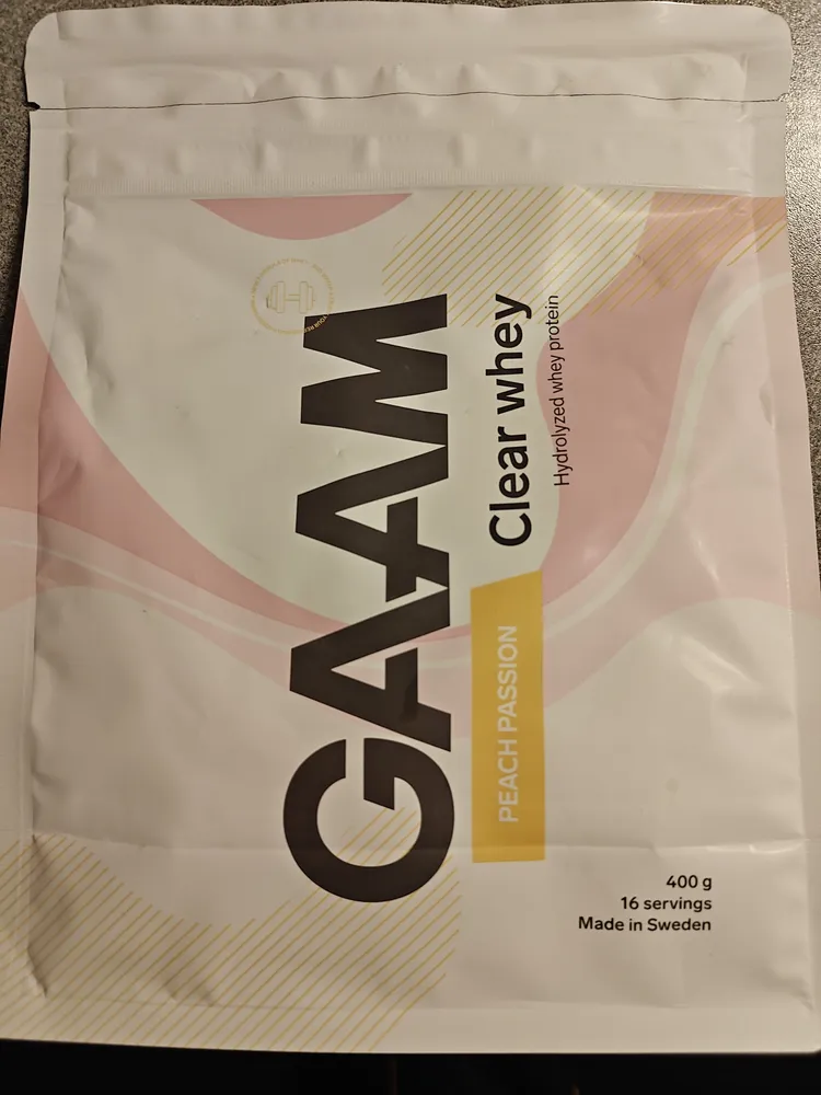 Clear Whey Peach Passion