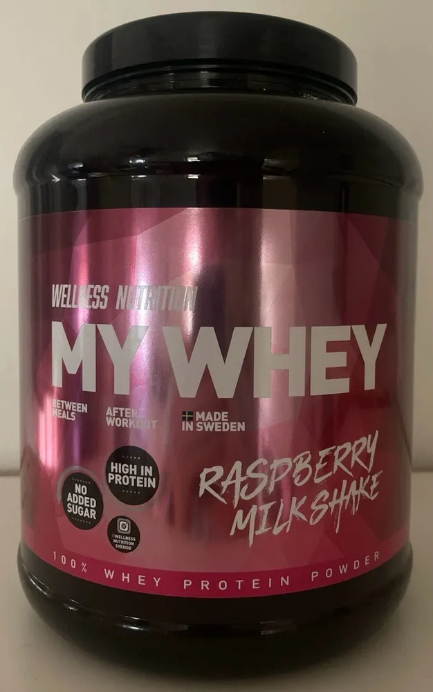 My Whey Raspberry Milkshake