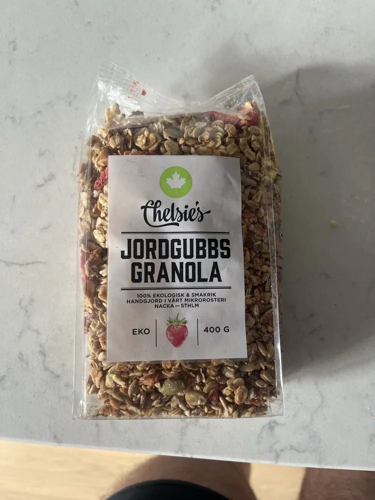 Jordgubbe Granola
