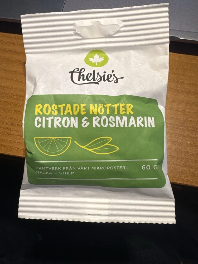 Rostade Nötter Citron & Rosmarin