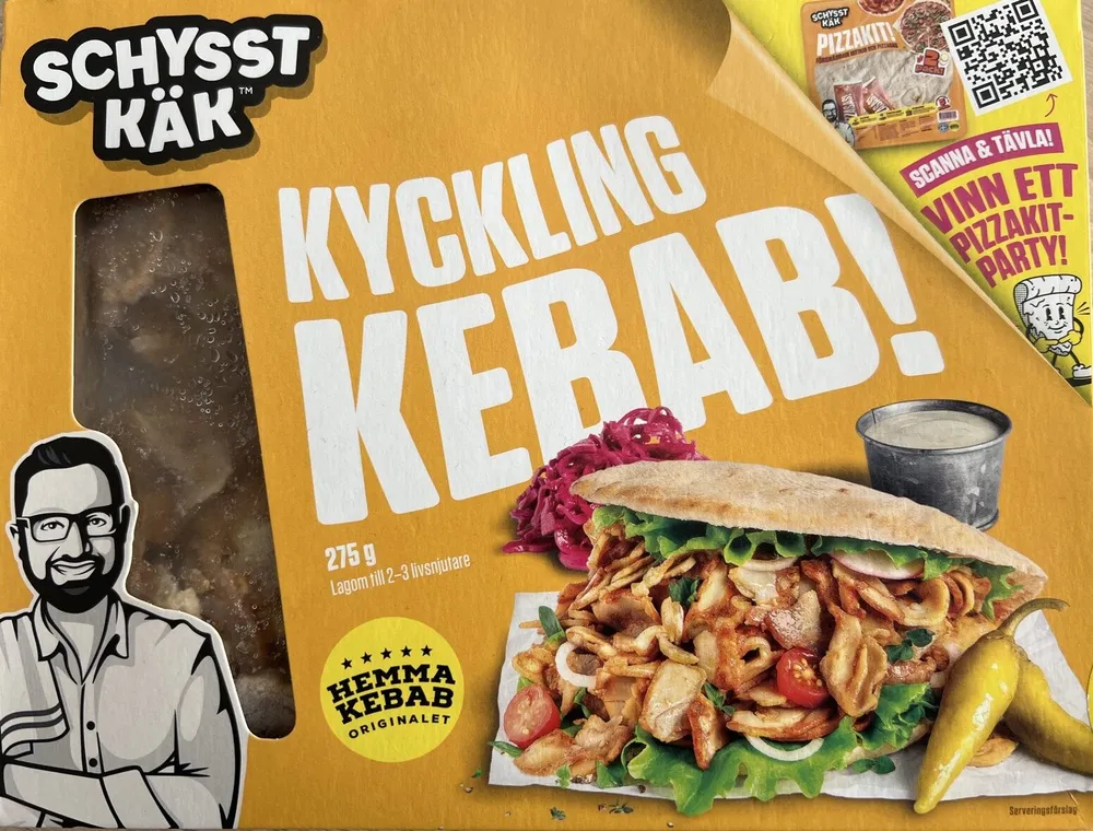 Kyckling kebab