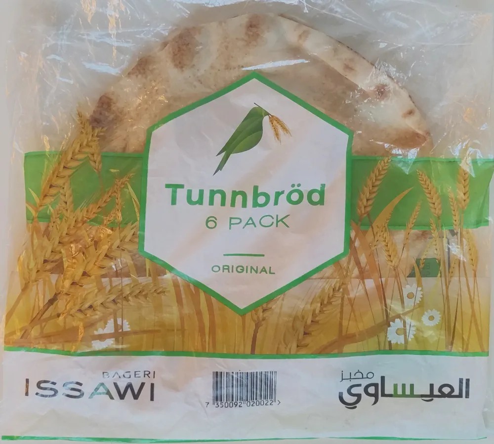 Tunnbröd original, 6 pack
