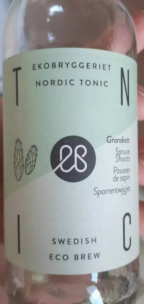 Nordic tonic - pousses de sapin