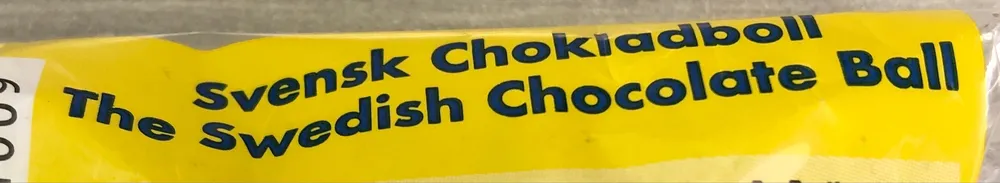 The swedish chocolate ball