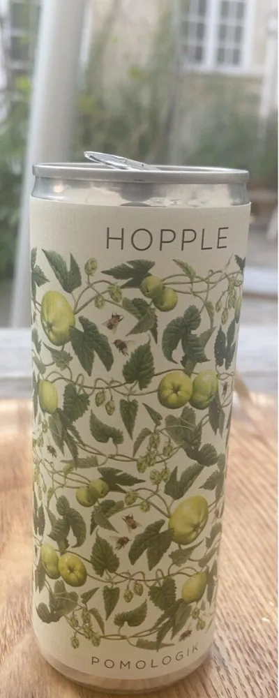 Äppel cider med humle alkoholfri