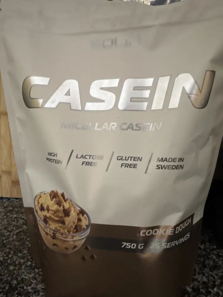 Casein cookie dough