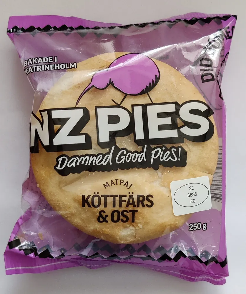 Matpaj - Köttfärs & Ost