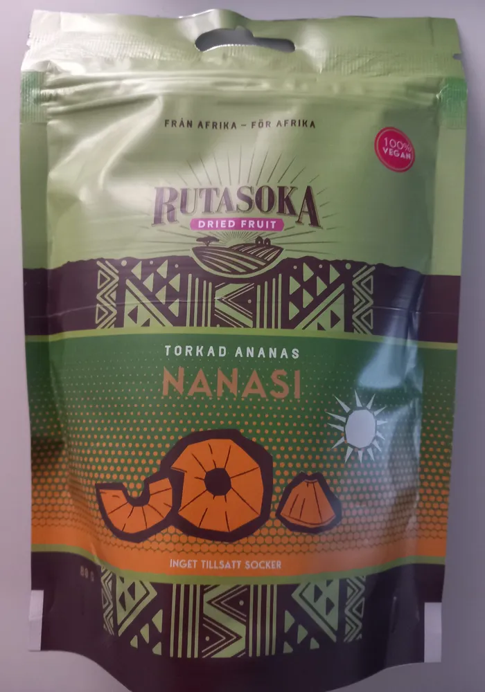 Torkad ananas