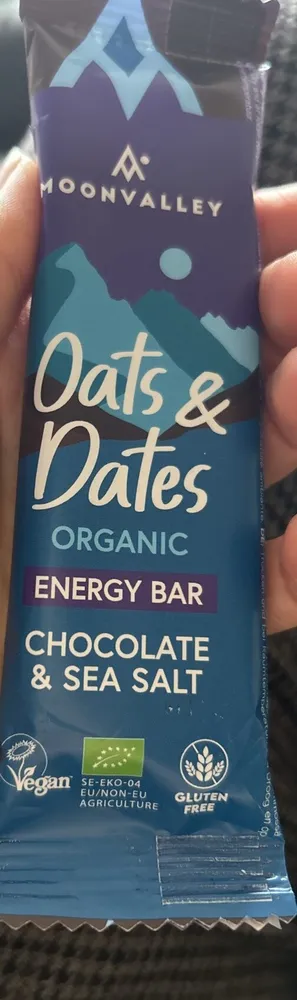 Moon Valley Chocolate & Sea Salt Energy Bar