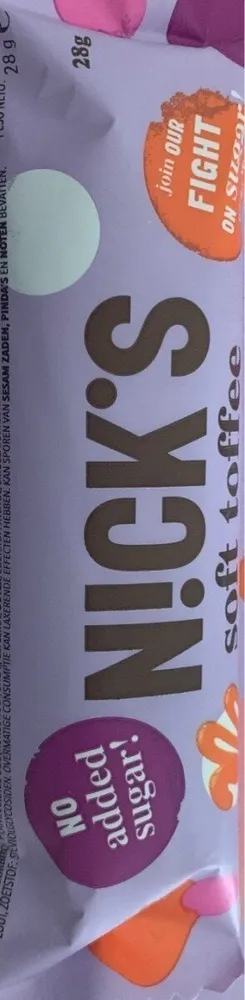 Nick's Soft Toffee Bar