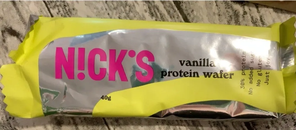 Vanilla protein wafer