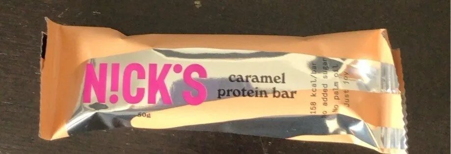 Caramel protein bar