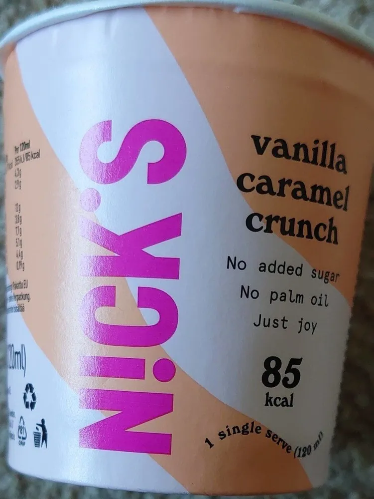 Vanilla Caramel crunch