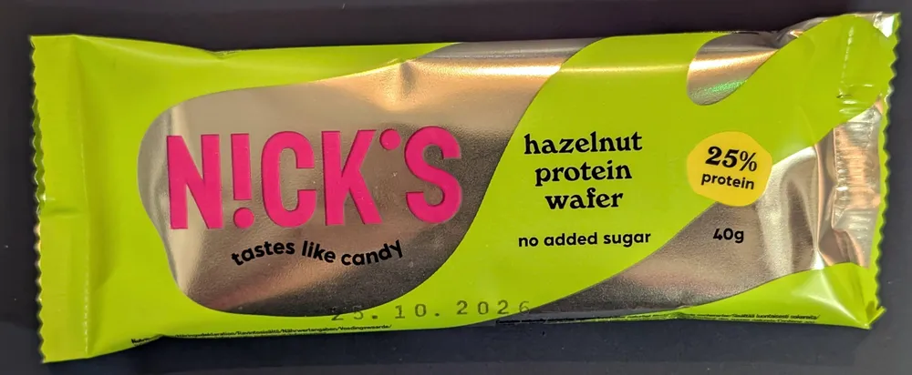 Nick's Hazelnut Protein Wafer