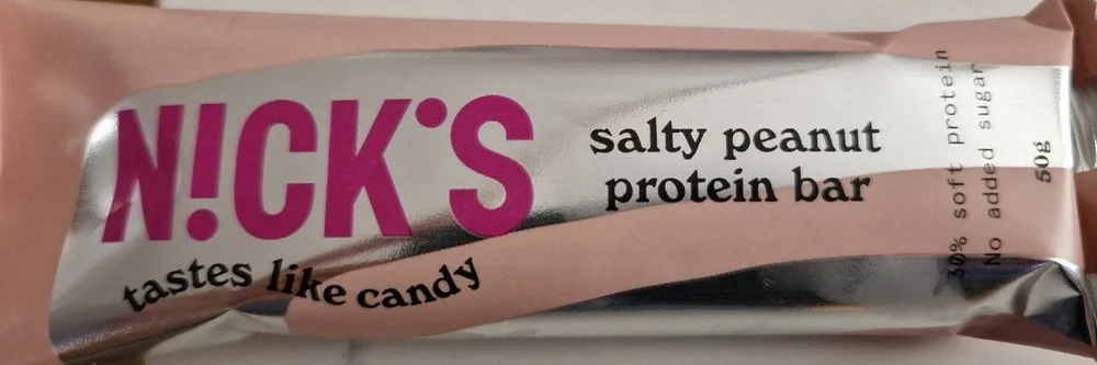salty peanut protein bar