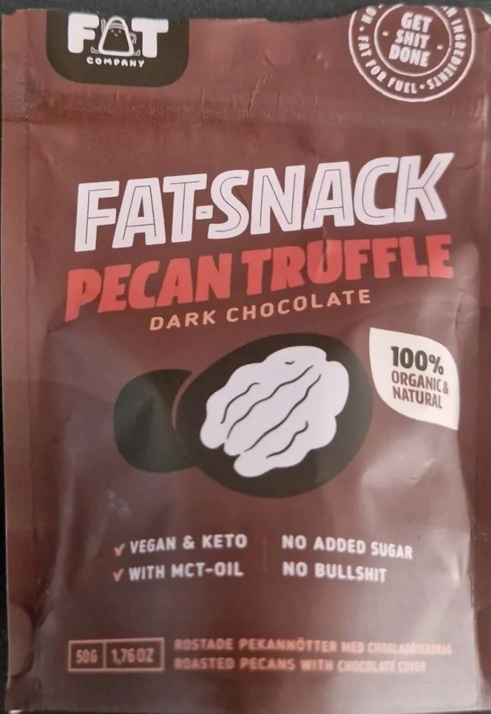 Fat-snack pecan truffle
