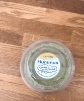 Hummus fresh herbs