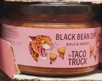 Black bean dip, bold & smoky