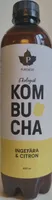 Ekologisk kombucha, ingefära & citron