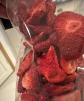 Jordgubbar frystorkade