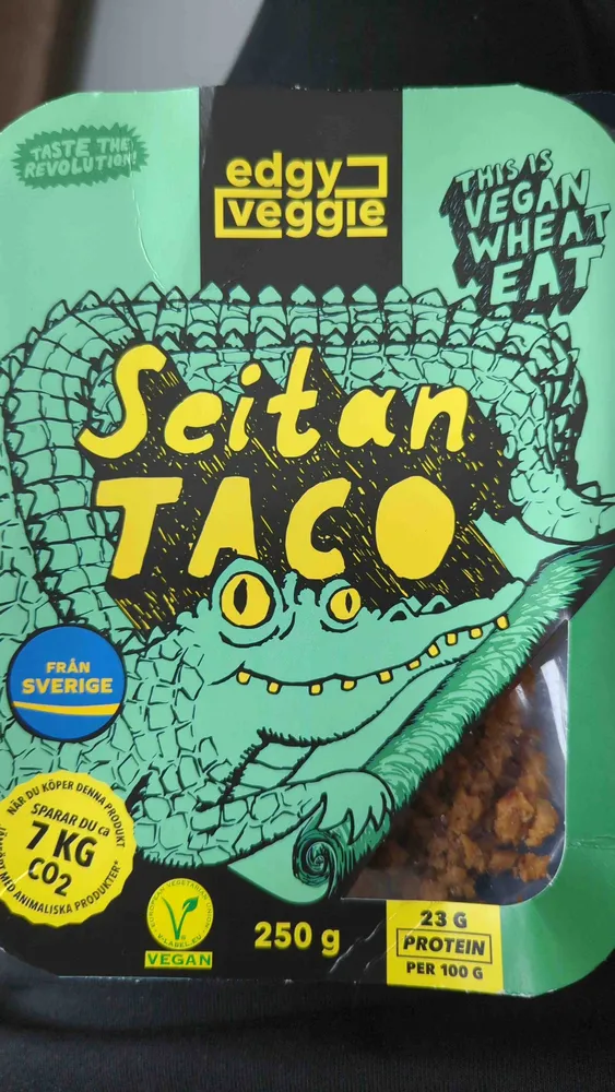 Seitan, taco, meat