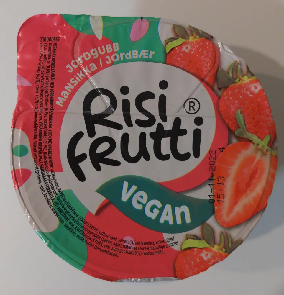 Risi Frutti Vegan mansikka