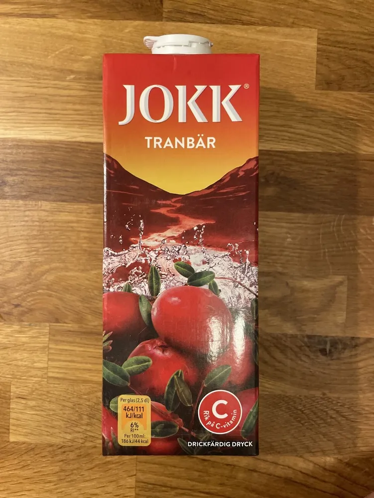 Tranbär - Tranbärsjuice