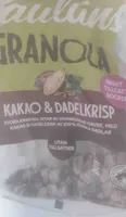 Granola kakao & dadelkrisp