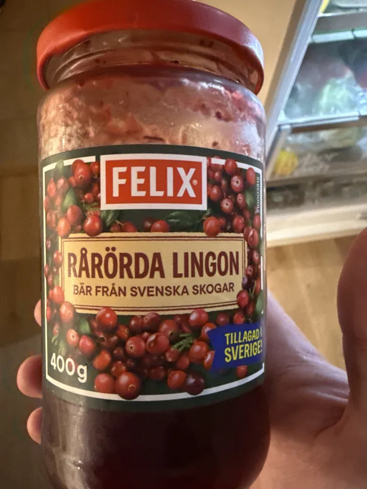 Rårörda Lingon