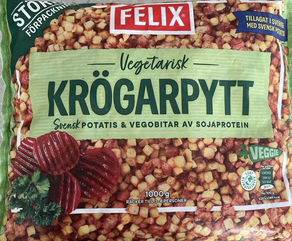 Vegetarisk krögarpytt