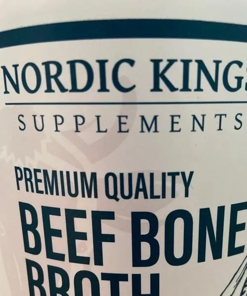 Beef bone broth