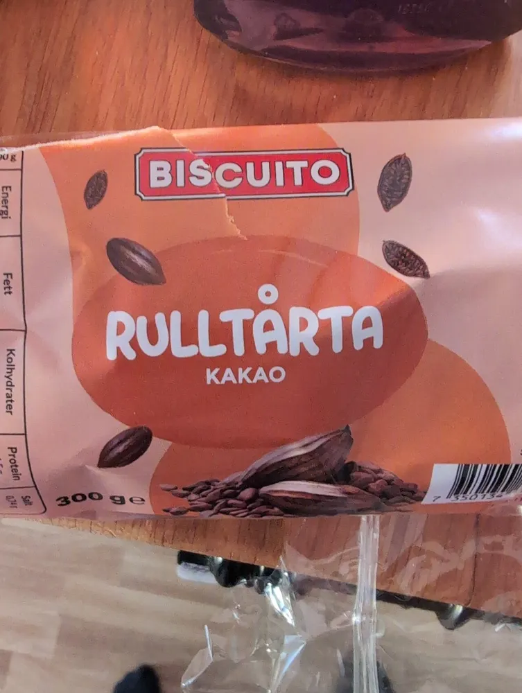 Rulltårta Kakao