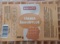 Färska äggvåfflor