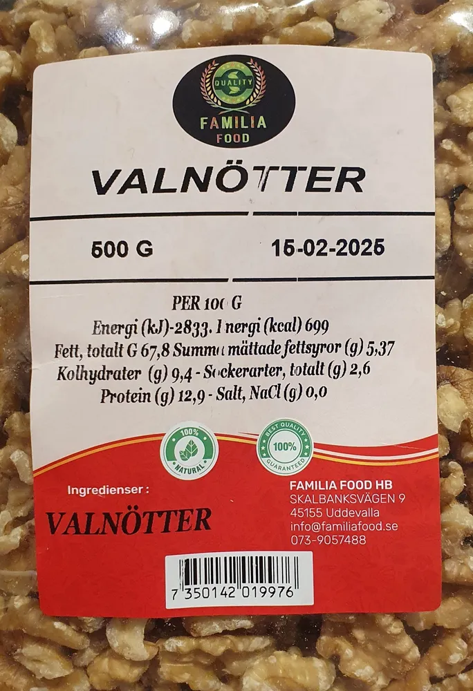 Valnøtter