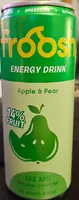 Apple & Pear energy drink