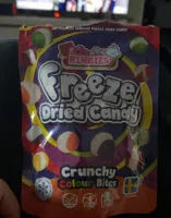 Freeze dried candy