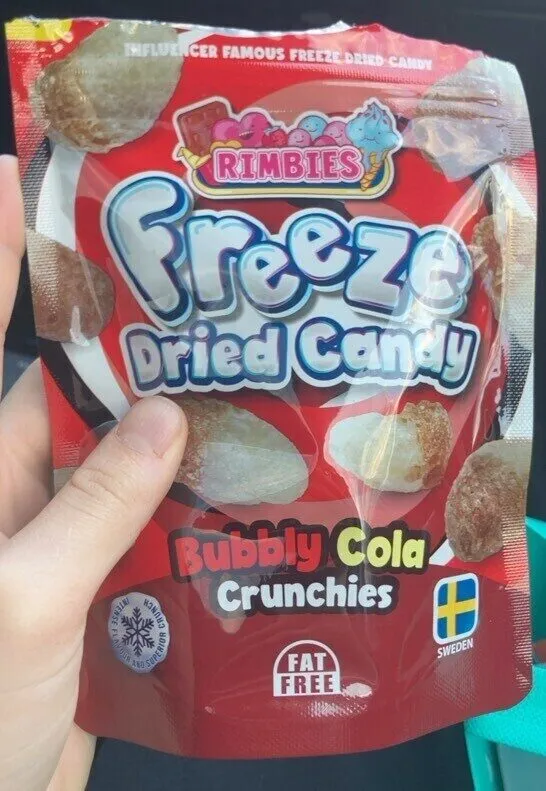 freeze dried candy cola