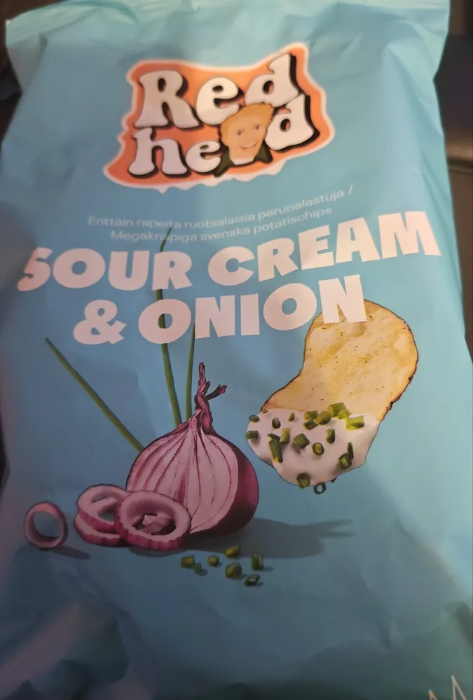 Sour cream & onion perunalastuja