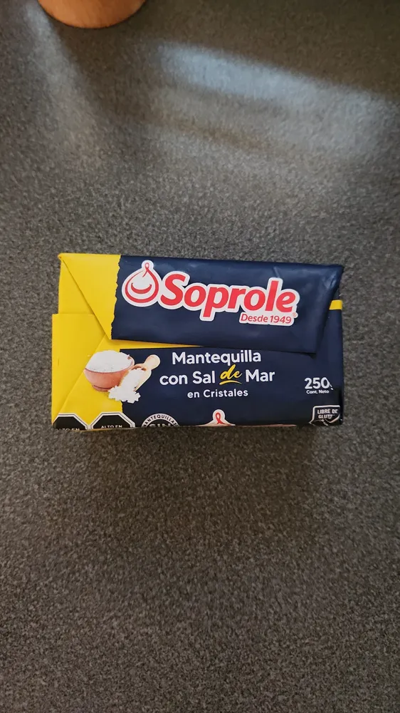 Mantequilla con Sal de Mar