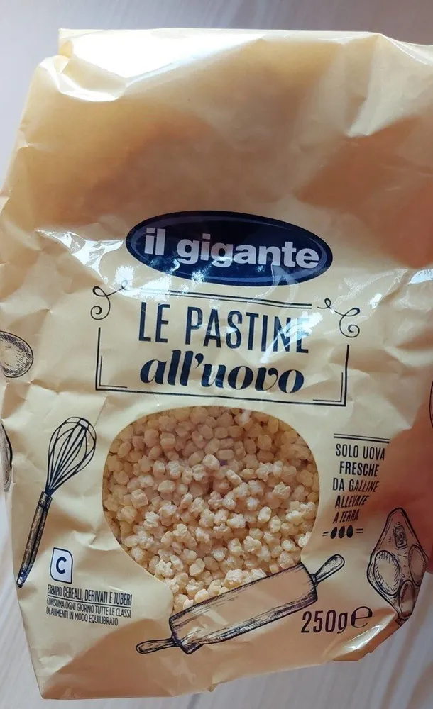 le pastine all'uovo