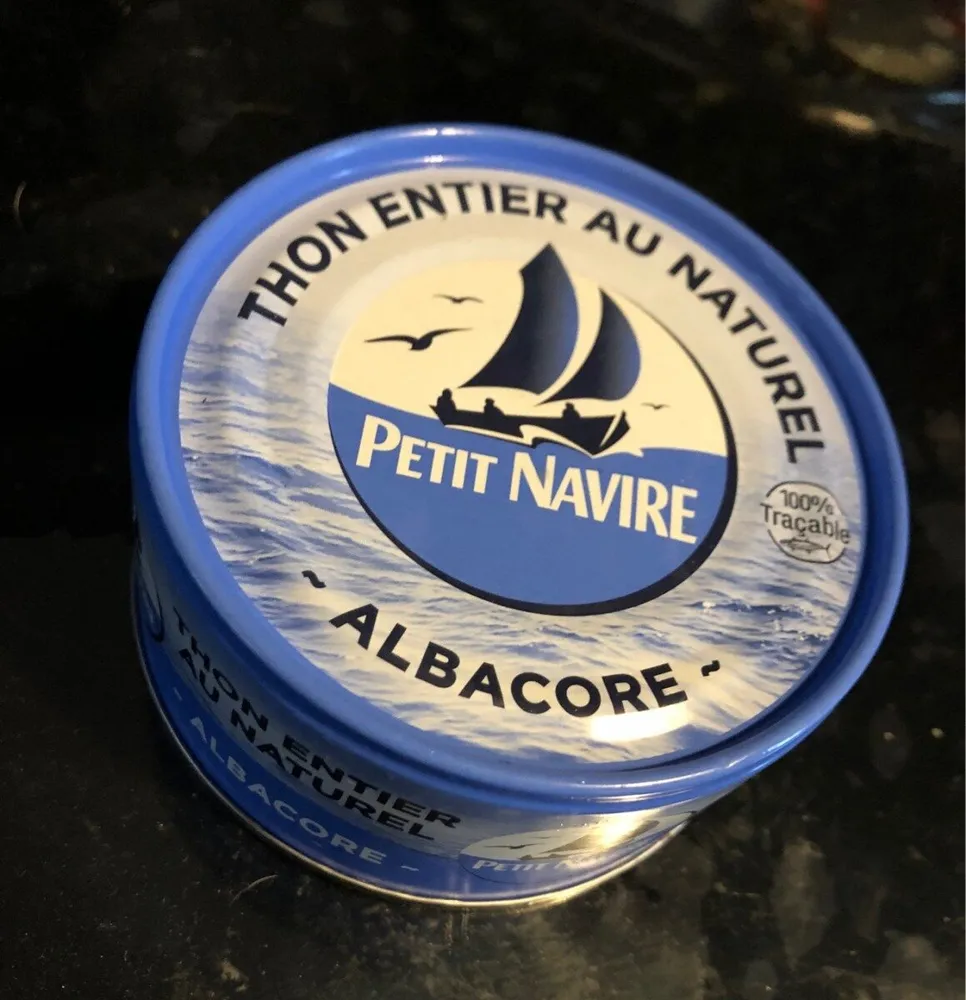 Thon entier au naturel