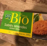 Sablés amandes saveur citron