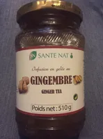 Infusion en gelée au gingembre