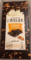 Caramel pointe de sel chocolat noir