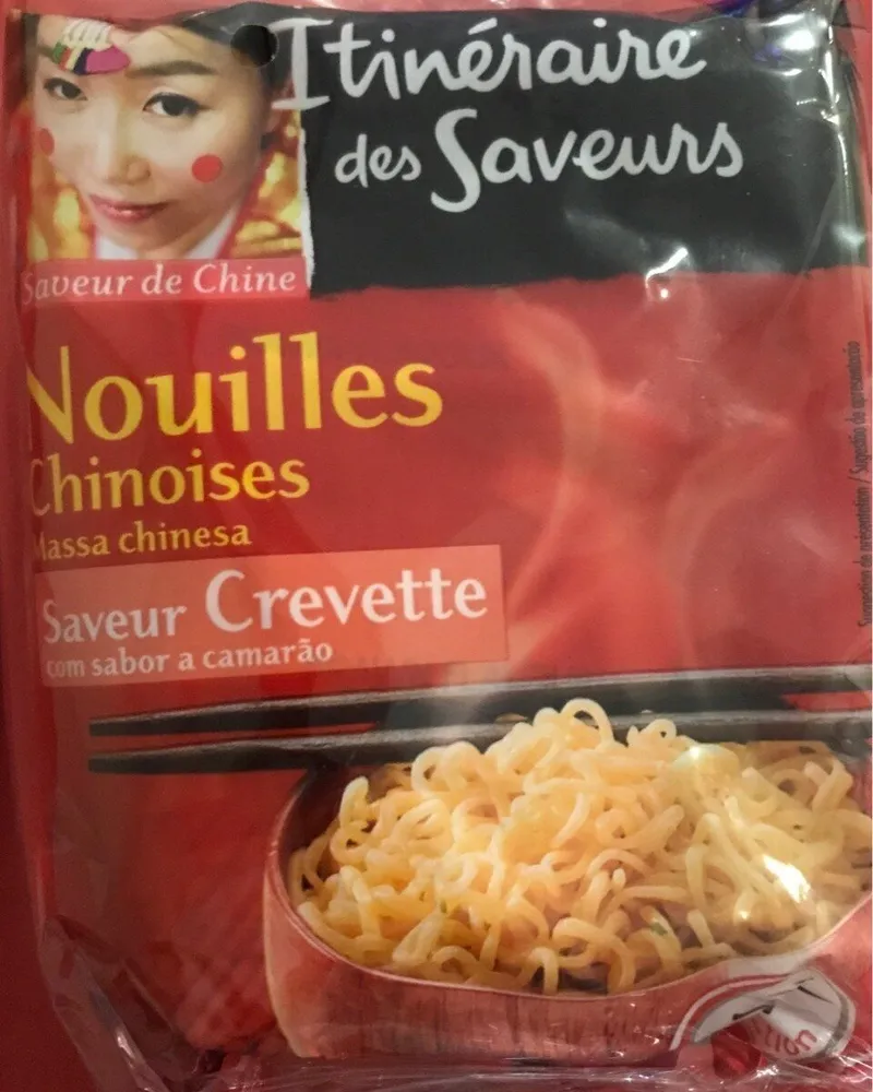 Nouilles chisoises saveur crevettes