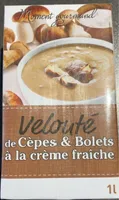 Velouté de cèpes et bolets a la creme fraîche