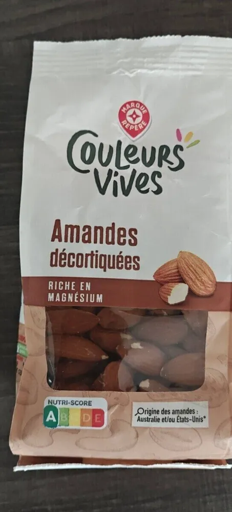 Amandes décortiquées
