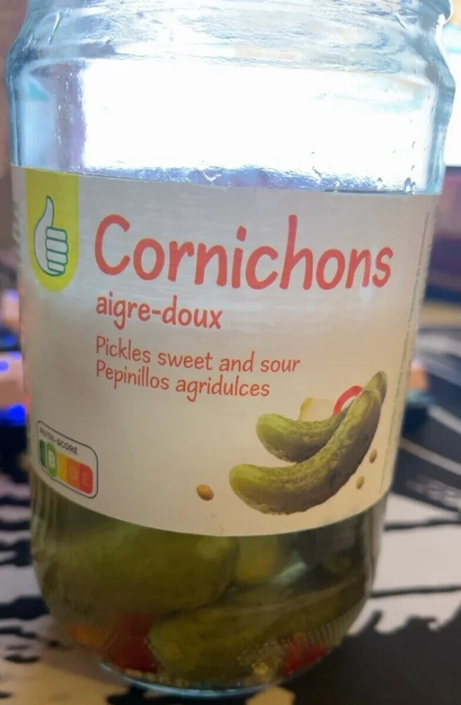 Cornichon aigre doux